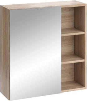 Vicco 'Senyo' Spiegelschrank, Spanplatte, 62 x 64 x 21 cm, Sonoma