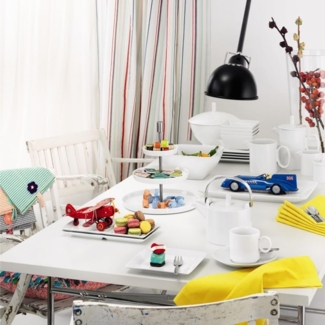 Thomas Loft Bowl Groß, Schale, Quadratisch, Tief, Porzellan, Weiß, Spülmaschinenfest, 15 cm, 720 ml, 10586