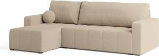 Masseno Ecksofa VOLIRA mit Schlaffunktion L-Form, Sofa mit Bettkasten