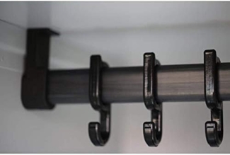 Kleider-Wäsche-Schrank mit Garderobenteil Spind Wäscheschrank Gaderobenschrank 2-türig 180 x 50 x 50 lichtgrau/enzianblau