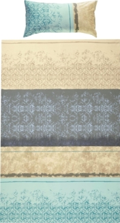 Erwin Müller Bettwäsche Bettwäsche, Mako-Satin, 2 teilig, Grafik