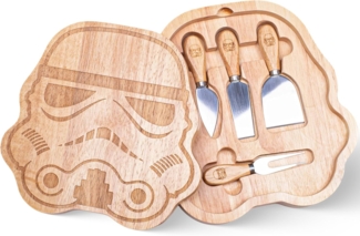 Thumbs Up Schneidebrett Original Stormtrooper Käsebrett & Messer Set, Holz