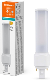 LEDVANCE DULUX LED D EM & AC NETZ V 7W 840 G24D-2