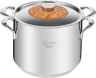 Lagostina Linea Patrimonio La Pastaïola Edelstahl 24 cm-7,6 l Induktion Nudelkocher 011193020924