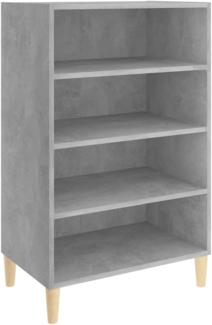 vidaXL Sideboard Betongrau 57 x 35 x 90 cm Spanplatte [806125]