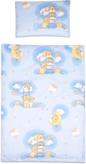 2-teiliges Baby Kinder Bettbezug 120x90 cm mit Kopfkissenbezug - Muster 4