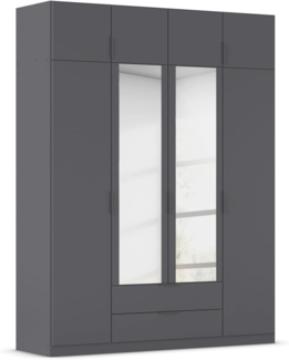 rauch Kleiderschrank Drehtürenschrank Schrank Garderobe Ankleide Schlafzimmer LAGOA (in 3 verschiedenen Ausstattungen BASIC/CLASSIC/PREMIUM) geräumige Schubladen, 3 Breiten, optional mit Aufsatz MADE IN GERMANY