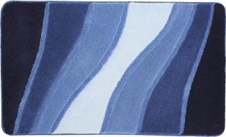 Kleine Wolke Badteppich Ocean royalblau, 60 x 100 cm