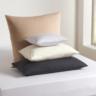 Traumschlaf Basic Single Jersey Kissenbezug|40x140 cm für Seitenschläferkissen| weissTraumschlaf Basic Single Jersey Kissenbezug