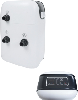 Pumpe für Whirlpool HWC-N97, Ersatzpumpe Bedienfeld Zubehör, Heizfunktion 52x35x23cm