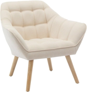 Vente-unique - Sessel - Stoff - Beige - CASERTA