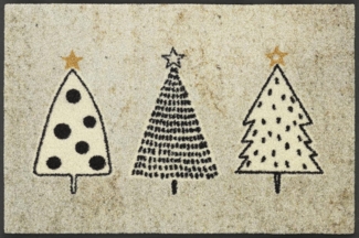 wash+dry by Kleen-Tex Fußmatte Silent Night, rechteckig, Höhe: 7 mm