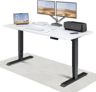 Höhenverstellbarer Schreibtisch (180 x 80 cm) - Schreibtisch Höhenverstellbar Elektrisch mit Flüsterleisem Dual-Motor & Touchscreen - Hohe Tragfähigkeit - Stehtisch von Desktronic