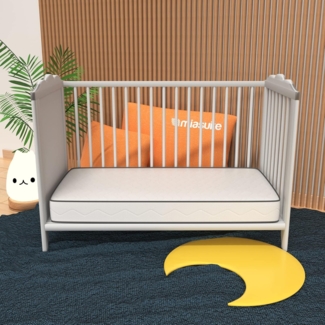 miasuite i sogni italiani Matratze für Wiege 65x130 Höhe 12 cm - Medizinprodukt, Hypoallergen | Primavera