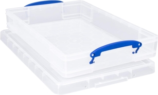 Really Useful Box Aufbewahrungsbox 10l 520x340x85mm PP transparent