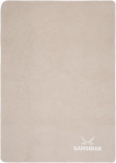 Sansibar 'Doubleface' Wohndecke, Baumwollmischgewebe taupe, 150 x 200 cm
