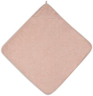 Jollein Kapuzenhandtuch Frottee 75x75cm Pale Pink