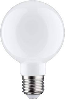 Paulmann 287. 01 LED Globe 7,5 Watt E27 Opal Warmweiß dimmbar