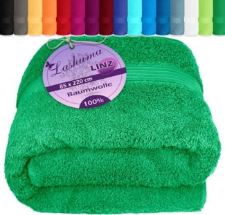 Lashuma Saunatuch XXL Handtuch, Frottee (1-St), Badetuch Damen & Badehandtuch Herren 100x200 cm - Saunahandtuch 80x220