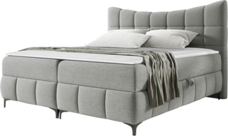 Boxspringbett Niwno (Farbe: Freya 210.20, Größe: 160 x 200)