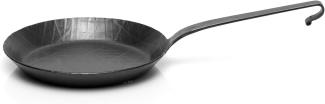 Helmensdorfer Geschmiedete Omelette-Pfanne mit Hakenstiel 24 cm