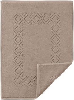 Denver Badvorlage Badteppich 50x70cm braun 1200g/m² 100% Baumwolle