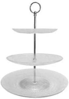 Etagere mit 3 Lagen - ca. 29 x 34,5 cm