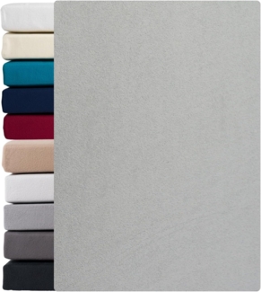 Zestri Spannbettlaken Frottee bis 40 cm Steghöhe, auch für Boxspringbett & Wasserbett, weich, Gummizug: rundum, Spannbettbezug Bettbezug Laken, winter weich flauschig