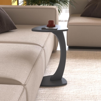 Beistelltisch Klinerg 40 x 37 x 56 cm Grau [en. casa]