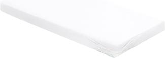 Irisette Kuschel-Jersey Spannbetttuch Vesuv 0012 weiss 100 x 200 cm 12-81 weiss