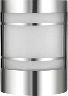 Garden at Home Wandleuchte Edelstahl/Glas