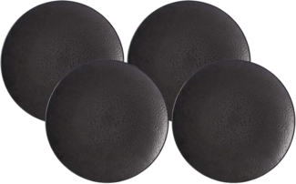 Ritzenhoff & Breker Kitwe Speiseteller ø 28 cm schwarz 4er Set - DS