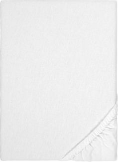 biberna Sleep & Protect 0808421 Stretchmolton Spannbetttuch, weiss, 1x 160x200 cm