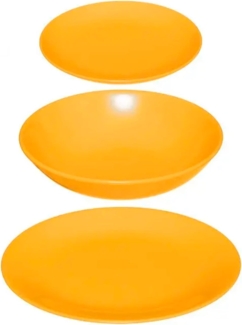 Geschirr-Set für 6 Personen COLORAMA, Porzellan