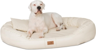 LENNART EASY CLEAN Orthopädisches Hundesofa - 05 Creme, 85x65cm