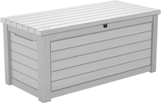 Keter Gartenbox "NORTHWOOD" 623L 157x72x69cm Deckel bis 270kg belastbar, abschließbar