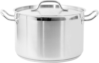 YATO Medium Topf mit Deckel SS 28x18 11. 1L