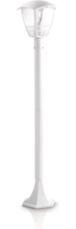 Philips Creek post white 1x60W 230V