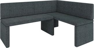 Eckbank Akiko Corner Bench - Eckbankgruppe für Ihrem Esszimmer, Küche modern, Sitzecke, Essecke. Perfekt für Küche, Büro und Rezeption. Solide und Starke Verarbeitung. (INARI 96, 196x142cm rechts)