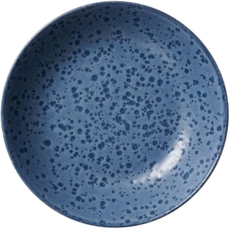 Ritzenhoff & Breker Schale Kitwe, Schüssel, Salatschale, Suppenschale, Steinzeug, Blau, Ø 20 cm, 271966