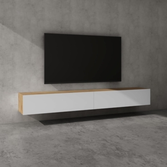 doporro Lowboard TV Schrank Wohnzimmer Fernsehtisch TV-Tisch Modern TV-Lowboard F02