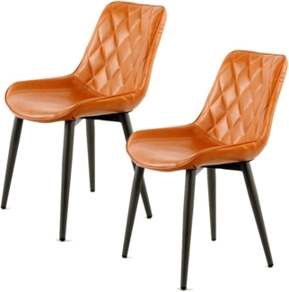 Stuhl Feyine 100 2er-Set Orange