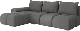 Ecksofa Bukirt (Farbe: Velo 635, Seite: Links)