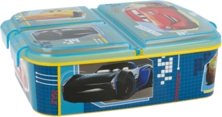 Disney Cars Lunchbox Brotdose Race 3 Fächer Disney Cars Lunch to Go Vesper Dose