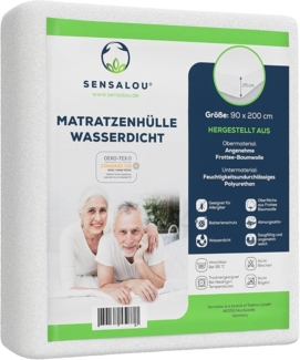 Encasing Matratzenbezug Rumdumbezug Matratzenschoner Sensalou, Wasserdicht, hygienisch, Reissverschluss