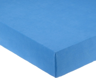 Pinolino Spannbettlaken Jersey blau,40x70/55x90 cm