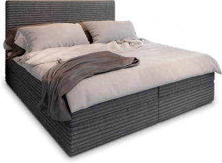Masseno Boxbett PISA 160x200 cm mit Bonell Matratze und Topper