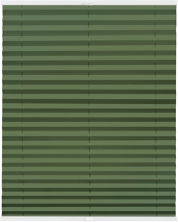 Lichtblick Sonnenschutzsysteme GmbH Thermo-Plissee Ljungby 50 cm x 130 cm (BxL) Oliv Tageslicht mit Hitzeschutz; einfache Installation mit Klemmträgern; verspannt
