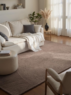 HANSE Home Wollteppich Eleni, rechteckig, Höhe: 18 mm, Handgetuftet, Wolle, Natur, Wohnzimmer, Schlafzimmer, Skandi, Hygge