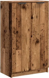 Schuhschrank Altholz-Optik 59 x 35 x 100,5 cm Holzwerkstoff 856993